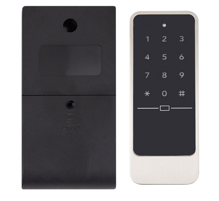 PIN k�d, RFID tag, TTLock eKulcs, TKD-860-sw szekr�nyz�r